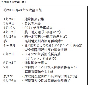 関連図：「政治日程」