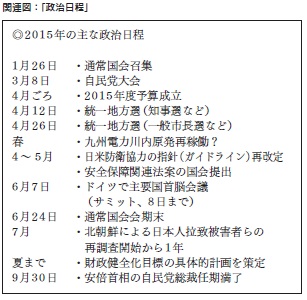 関連図：「政治日程」